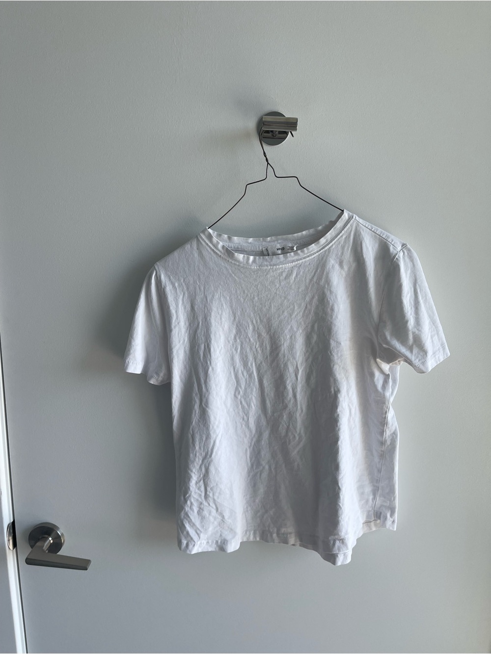 Mango White Tee
